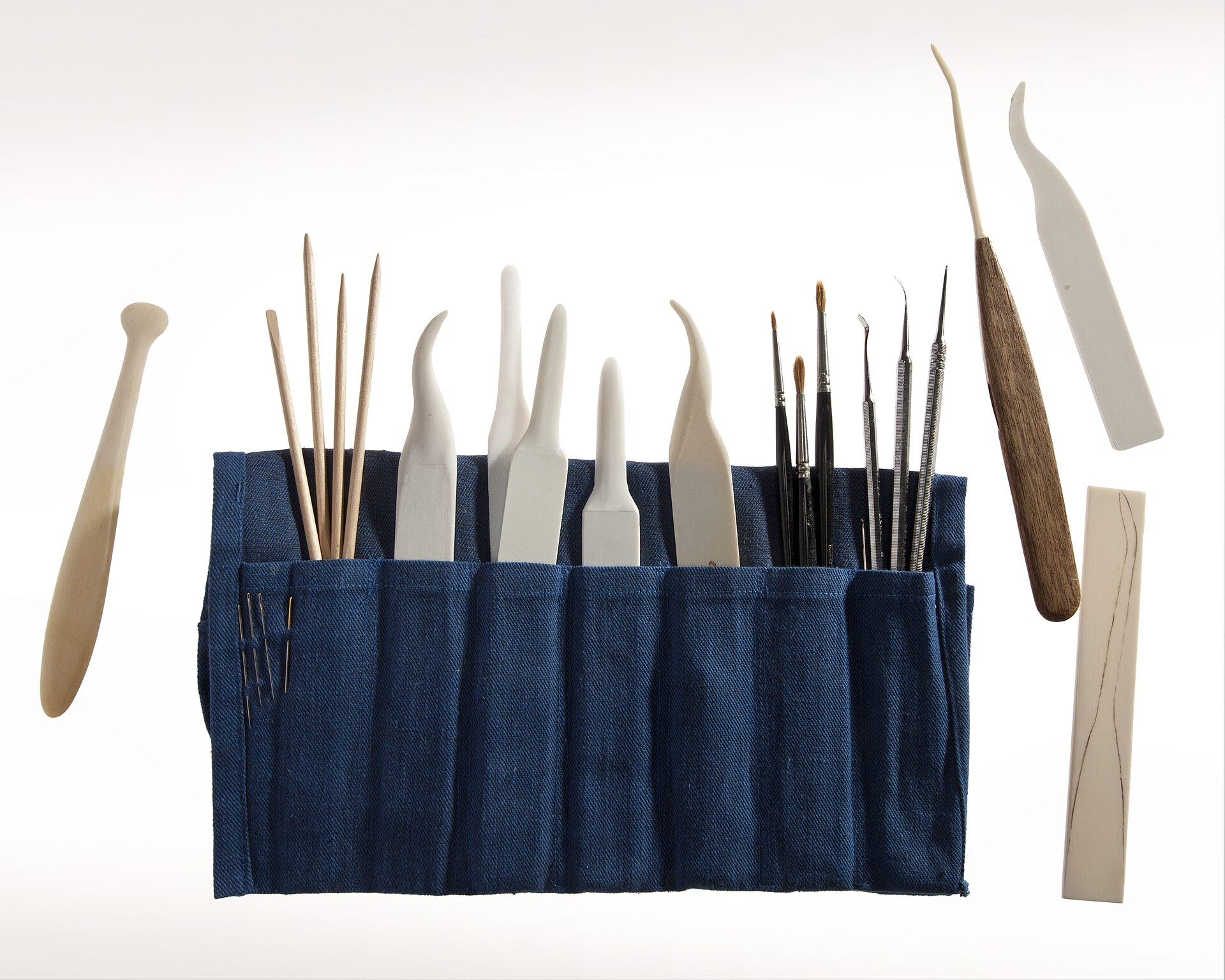 travel gadgets flat lay