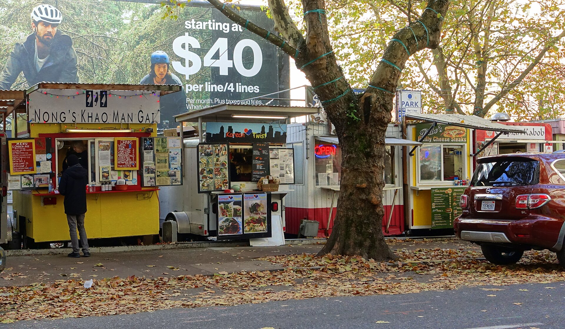 Portland food carts Oregon