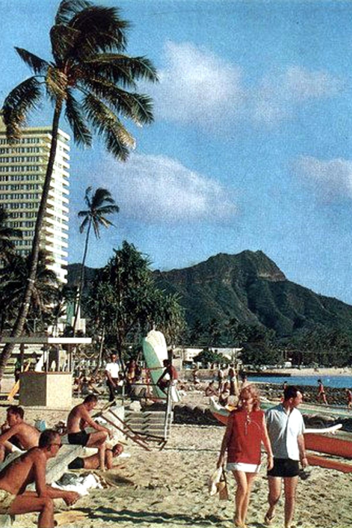 Waikiki beach Oahu Hawaii